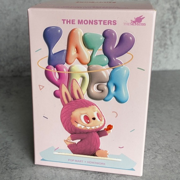 Pop Mart Lazy Yoga The Monsters Series New In Box - Picture 7 of 7